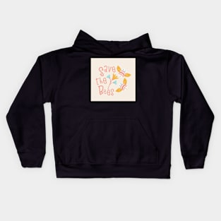 Save The Bees Kids Hoodie